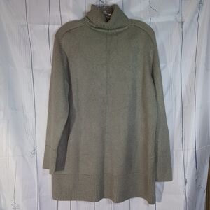 Zara turtleneck neck long sleeve oversized cozy comfy long sweater